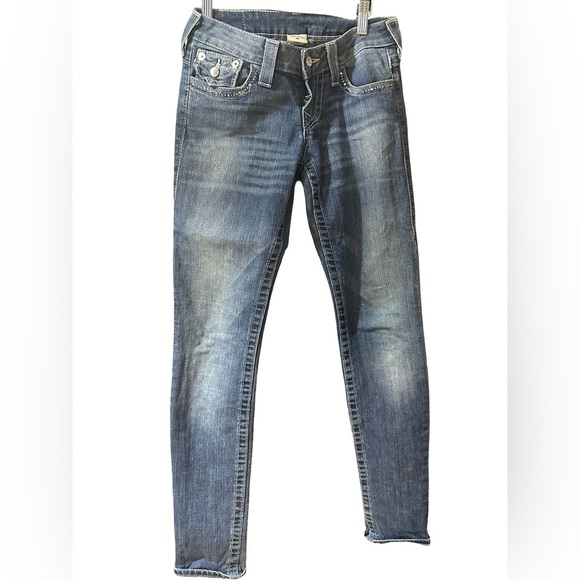 True Religion Medium Blue Skinny Jeans - Picture 3 of 9